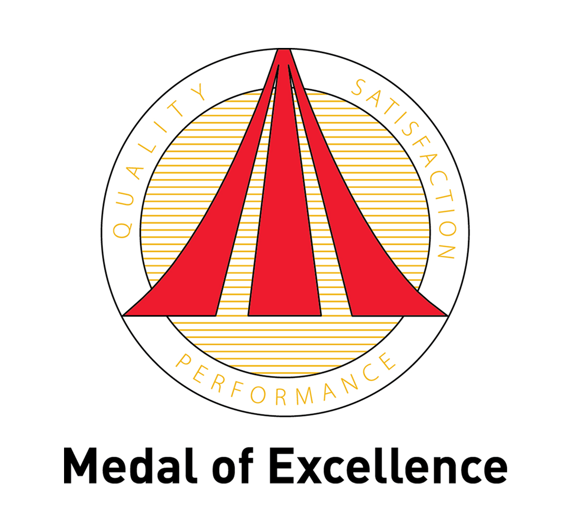 Bryant Medal of Excellence. Quality, Satisfaction, Performance.